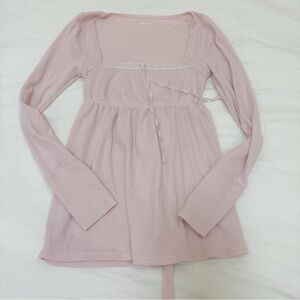 Hollister babydoll top
